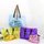 Large-Capacity Clear Jelly Candy Tote Shoulder Bag