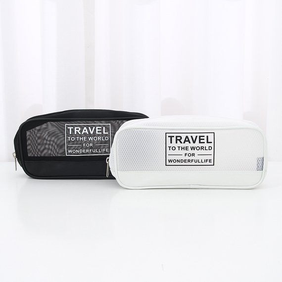 Lightweight Mesh Toiletry Bag